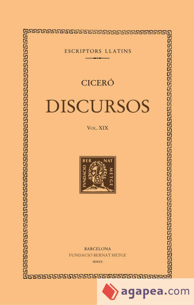 Discursos, vol. XIX