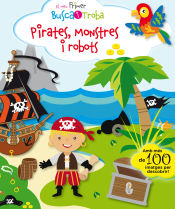 Portada de El meu primer busca i troba. Pirates, monstres i robots