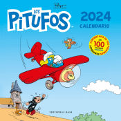 Portada de Calendario Los Pitufos 2024