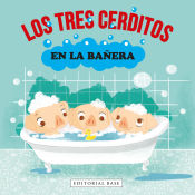 Portada de Los tres cerditos en la bañera