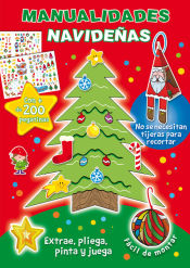 Portada de Manualidades Navideñas (200 pegatinas)