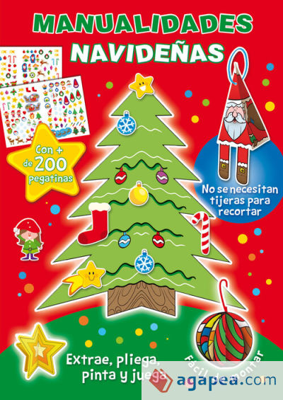 Manualidades Navideñas (200 pegatinas)