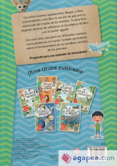 Mi Atlas de los 5 Sentidos Mi Atlas de los 5 Sentidos