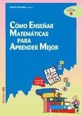 Portada de Como enseñar matemáticas para aprender mejor (Ebook)