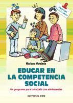 Portada de Educar en la competencia social (Ebook)