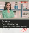 Auxiliar De Enfermería. Diputación Provincial De Almeria. Temario Y Test