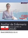 Auxiliar De Enfermería. Servicio Cántabro De Salud. Temas Específicos. Vol.iii
