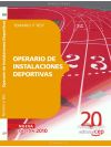 Operario De Instalaciones Deportivas. Temario Y Test