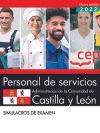 Personal De Servicios. Administración De La Comunidad De Castilla Y León. Simulacros De Examen