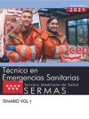 Técnico En Emergencias Sanitarias. Servicio Madrileño De Salud (sermas). Temario Vol. I