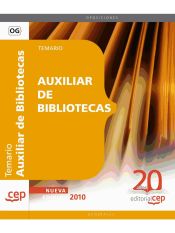 Portada de Auxiliar de Bibliotecas. Temario