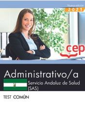 Portada de Administrativo/a. Servicio Andaluz de Salud (SAS). Test común