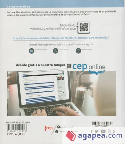 Auxiliar de Enfermería. Servicio Canario de Salud. SCS. Temario Vol. I Auxiliar de Enfermería. Servicio Canario de Salud. SCS. Temario Vol. I