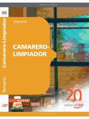 Portada de Camarero-Limpiador. Temario