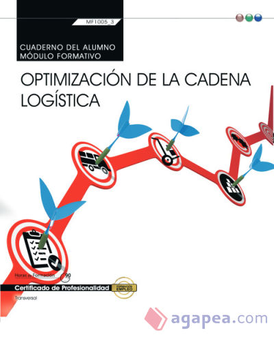 Cuaderno del alumno. Optimización de la cadena logística (Transversal: MF1005_3). Certificados de profesionalidad