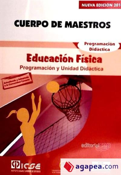 Cuerpo de Maestros. Educación Física. Programación Didáctica. Edición para Canarias