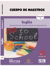 Portada de Cuerpo de Maestros. Inglés. Temario Vol. II. Edición para Canarias
