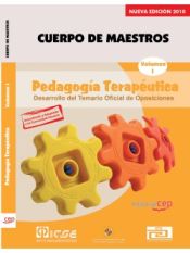 Portada de Cuerpo de Maestros. Pedagogía Terapéutica. Temario Vol. I. Edición para Canarias