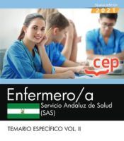 Portada de Enfermero/a. Servicio Andaluz de Salud (SAS). Temario espec&iacute;fico Vol. II