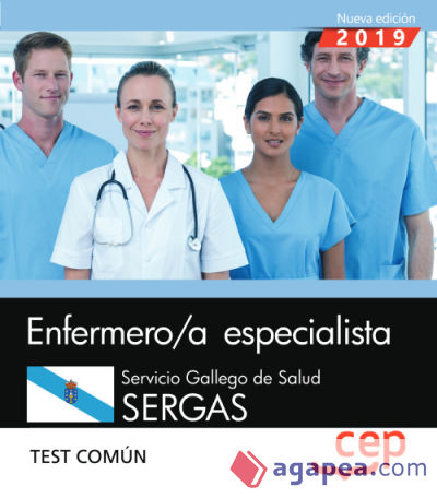 Enfermero/a especialista. Servicio Gallego de Salud. SERGAS. Test común