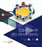 Portada de Equipos de alto rendimiento (ADGD093PO). Especialidades formativas