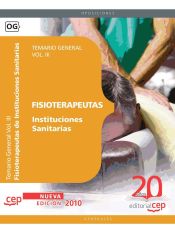 Portada de Fisioterapeutas Instituciones Sanitarias. Temario Vol. III