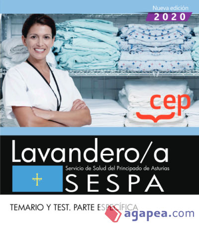 Lavandero/a. Servicio de Salud del Principado de Asturias. SESPA. Temario y test. Parte específica