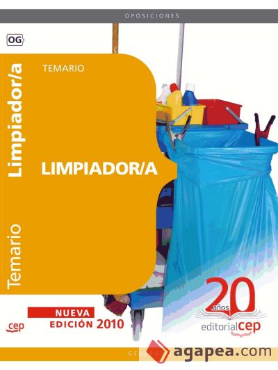 Limpiador/a. Temario