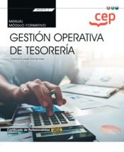 Portada de Manual. Gestión operativa de tesorería (Transversal: MF0979_2). Certificados de profesionalidad