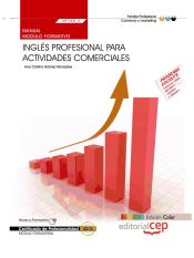 Portada de Manual Inglés profesional para Actividades comerciales. Certificados de Profesionalidad. Edición color