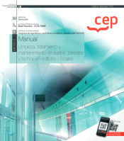 Portada de Manual. Limpieza, tratamiento y mantenimiento de suelos, paredes y techos en edificios y locales (MF0972_1). Certificados de profesionalidad. Limpieza de superficies y mobiliario en edificio y locales (SSCM0108)