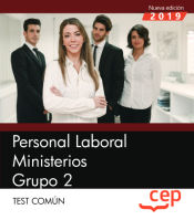 Portada de Personal Laboral Ministerios. Grupo 2. Test Común