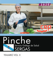 Portada de Pinche. Servicio Gallego de Salud. SERGAS. Temario Vol. II