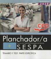 Portada de Planchador/a. Servicio de Salud del Principado de Asturias. SESPA. Temario y test. Parte específica