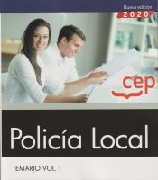 Portada de Policía Local. Temario Vol. I