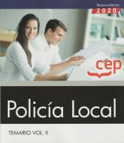 Portada de Policía Local. Temario Vol. II