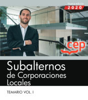 Portada de Subalternos de Corporaciones Locales. Temario Vol. I