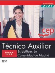 Portada de Técnico Auxiliar. Estabilización. Comunidad de Madrid. Test