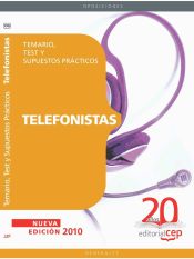 Portada de Telefonistas. Temario, Test y Supuestos Prácticos