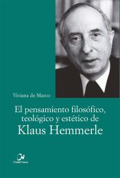 Portada de pensamiento filosófico, teológico y estético de Klaus Hemmerle, El