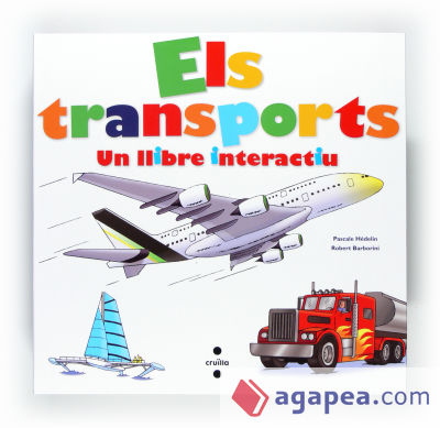 Els transports, un llibre interactiu