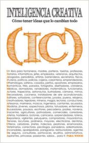 Portada de Inteligencia creativa (Ebook)