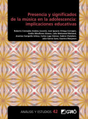 Portada de Presencia y significados de la música en la adolescencia: implicaciones educativas