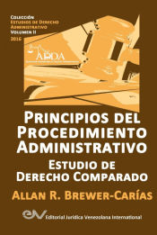 Portada de PRINCIPIOS DEL PROCEDIMIENTO ADMINISTRATIVO. Estudio de Derecho Comparado