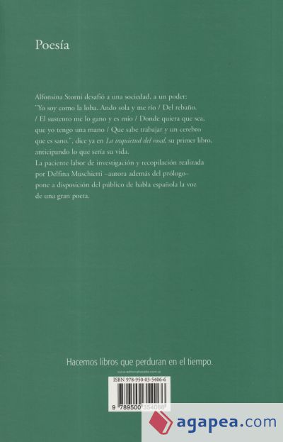 ALFONSINA STORNI - POESÍA COMPLETA