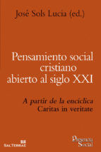 Portada de PENSAMIENTO SOCIAL CRISTIANO ABIERTO AL SIGLO XXI (Ebook)