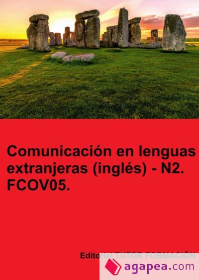 Comunicación en lenguas extranjeras (inglés) – N2. FCOV05