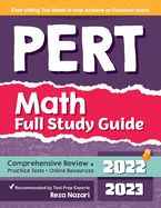 Portada de PERT Math Full Study Guide: Comprehensive Review + Practice Tests + Online Resources