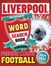 Portada de Liverpool FC Premier League Football Word Search Book For Kids