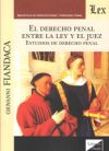 EL DERECHO PENAL ENTRE LA LEY Y EL JUEZ: ESTUDIOS DE DERECHO PENAL